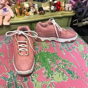 DC Women's Sneakers in Pink women’s shoes size 8